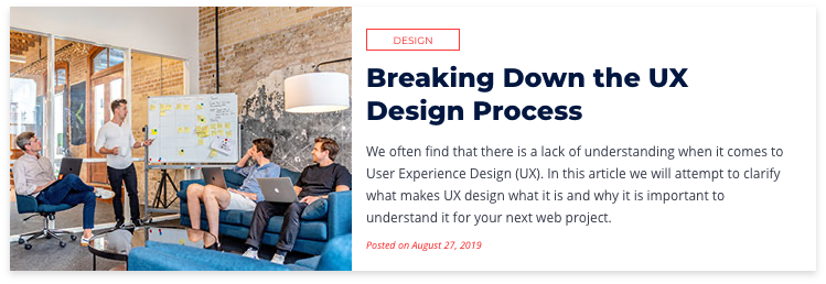 Breaking Down the UX Design Process