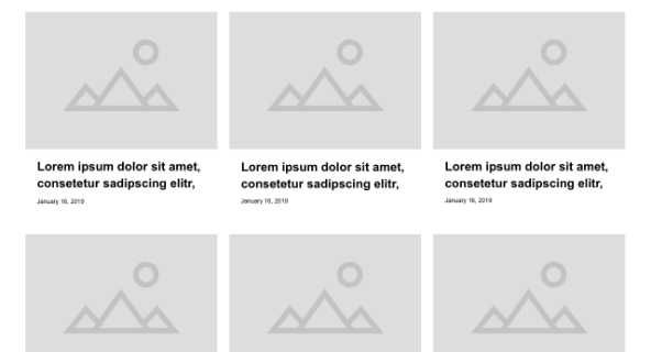 Awards Wireframes