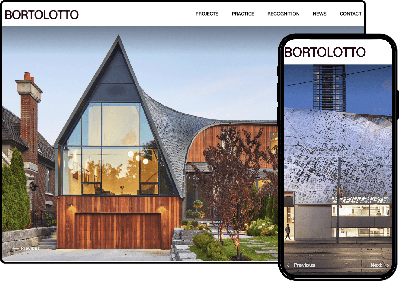 homepage design mock-up
