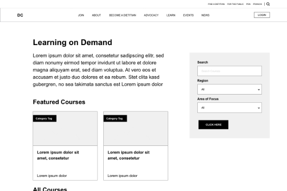 Learning on demand