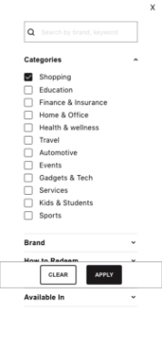 Filter Wireframes