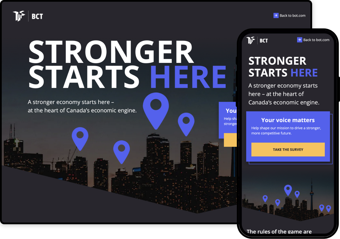 Toronto Region Board of Trade screenshot