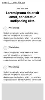 our history - mobile - wire