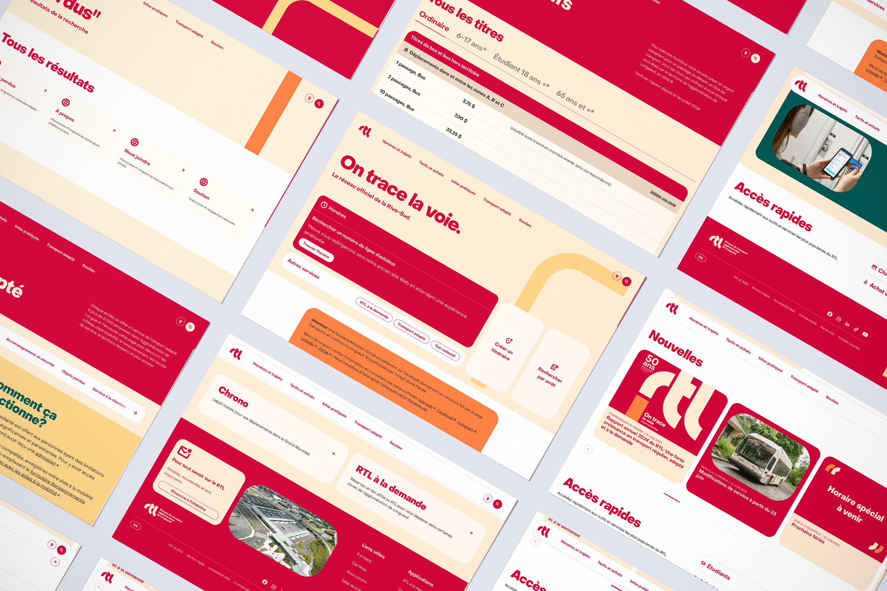 Multi-Screen Layout of the RTL Design