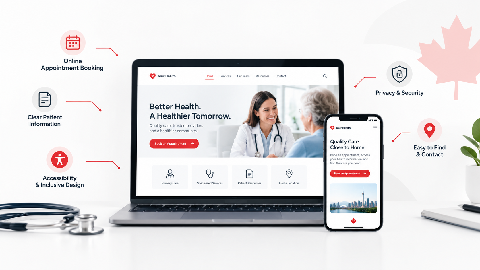 Healthcare Website Effective in Canada Healthcare Website Effective in Canada