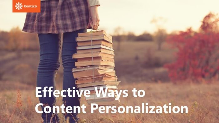 Content Personalization with Kentico blog post image